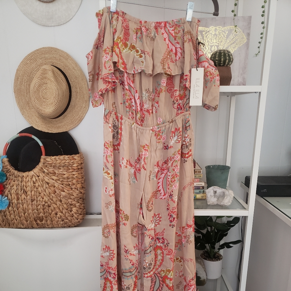 Floral Paisly Romper